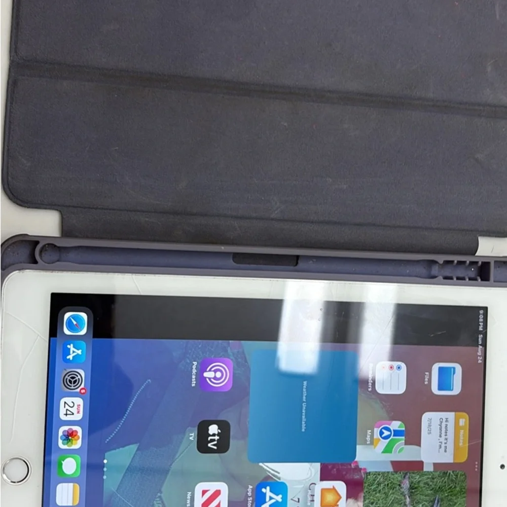 Apple iPad with Fun Sticker Collection